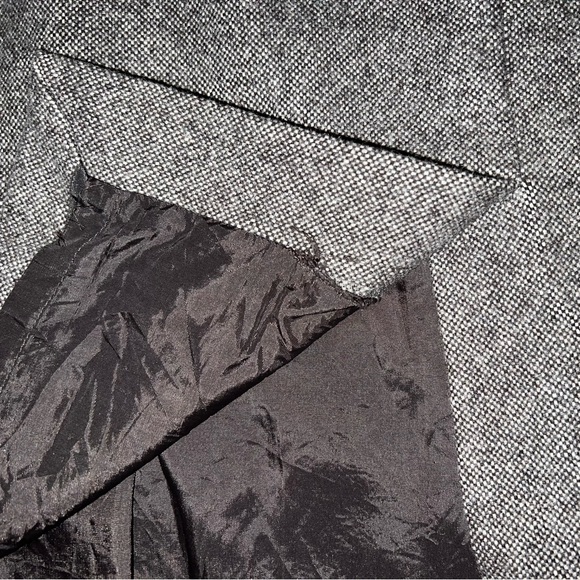 Brooks Brothers Brown Tweed Pencil Skirt Size 8 Wool Blend Knit Straight - Picture 3 of 5